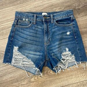 sneak peek denim Shorts size small